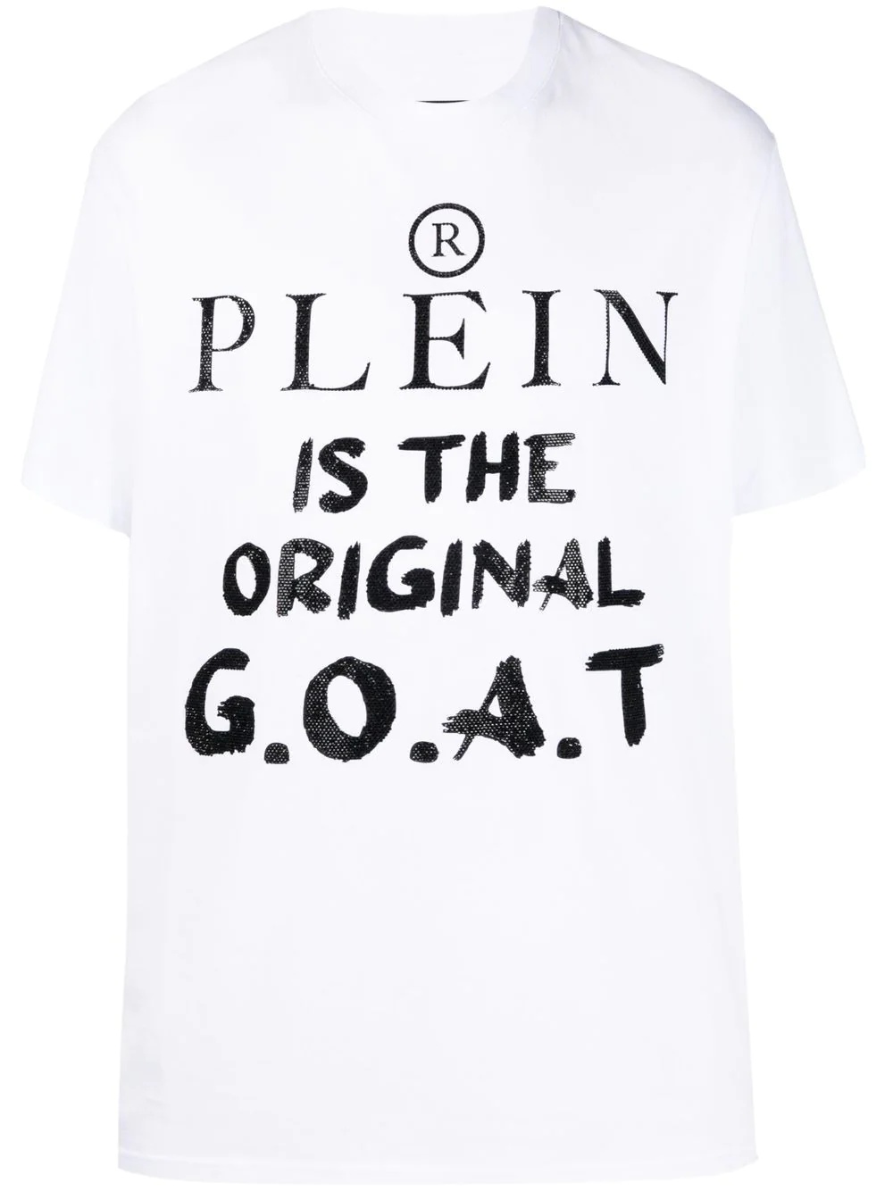 logo-print short-sleeved T-shirt - 1