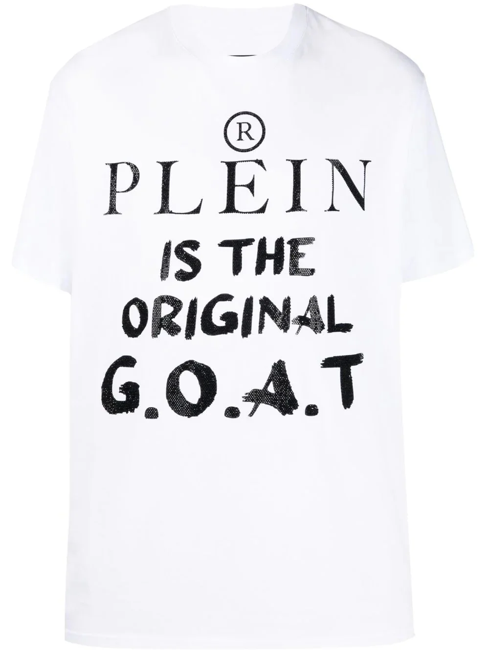 logo-print short-sleeved T-shirt - 1