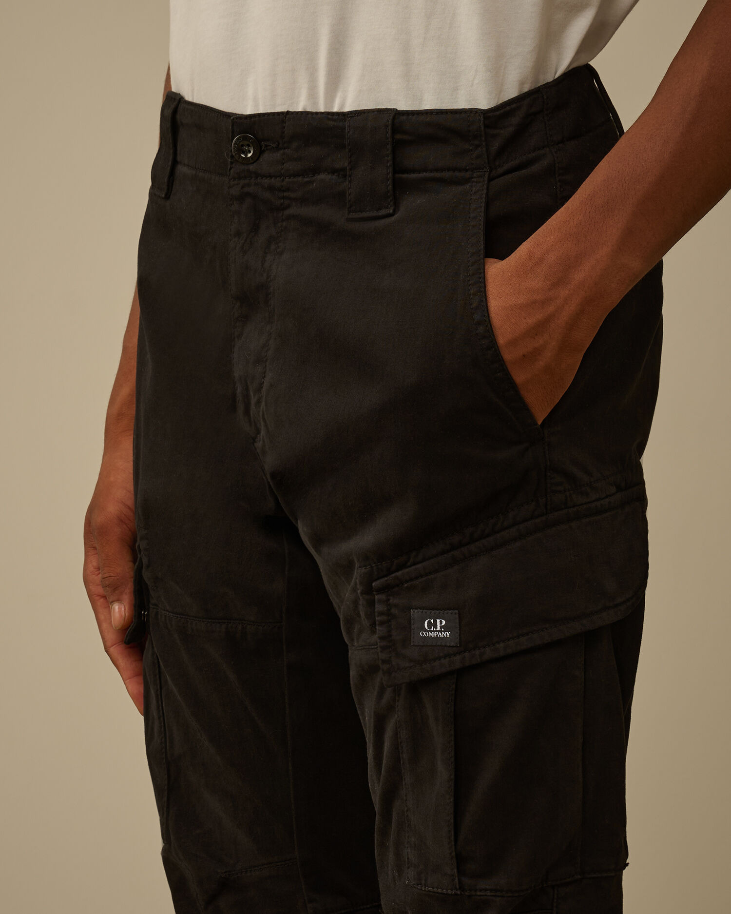 Stretch Sateen Ergonomic Cargo Pants - 5