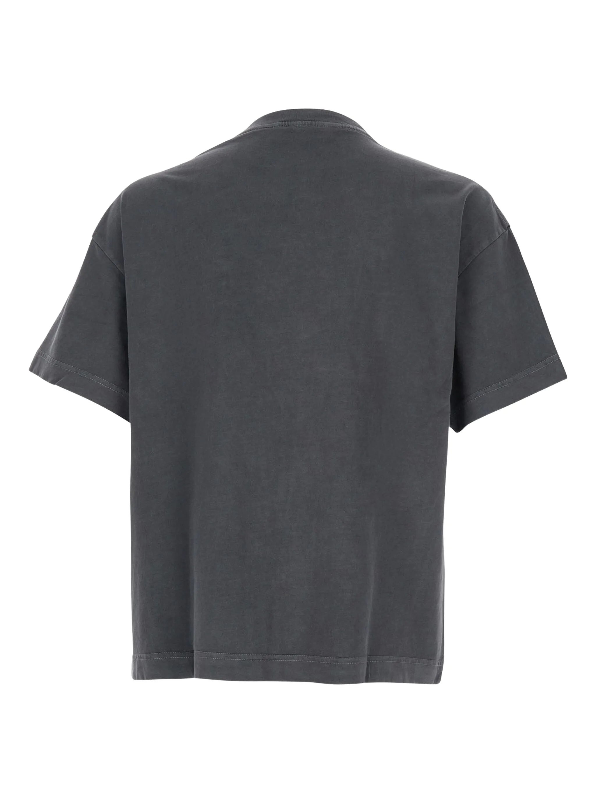 Palm Angels Neck-logo Spray-paint T-shirt - 2