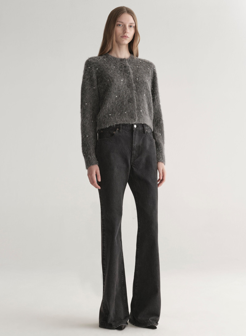 Lainie Embellished Brushed Alpaca Cardigan 4