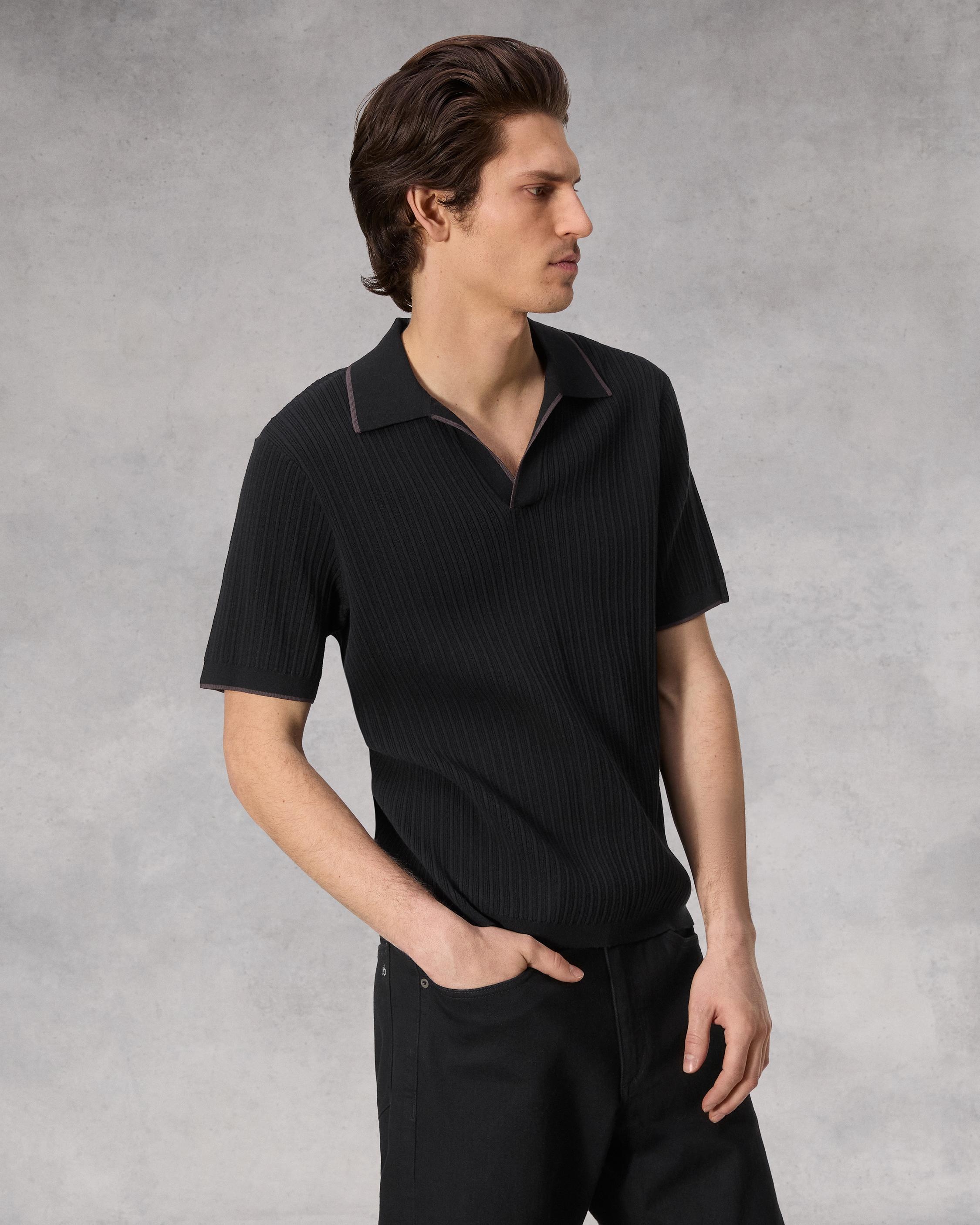 Harbor Cotton Nylon Polo - 4