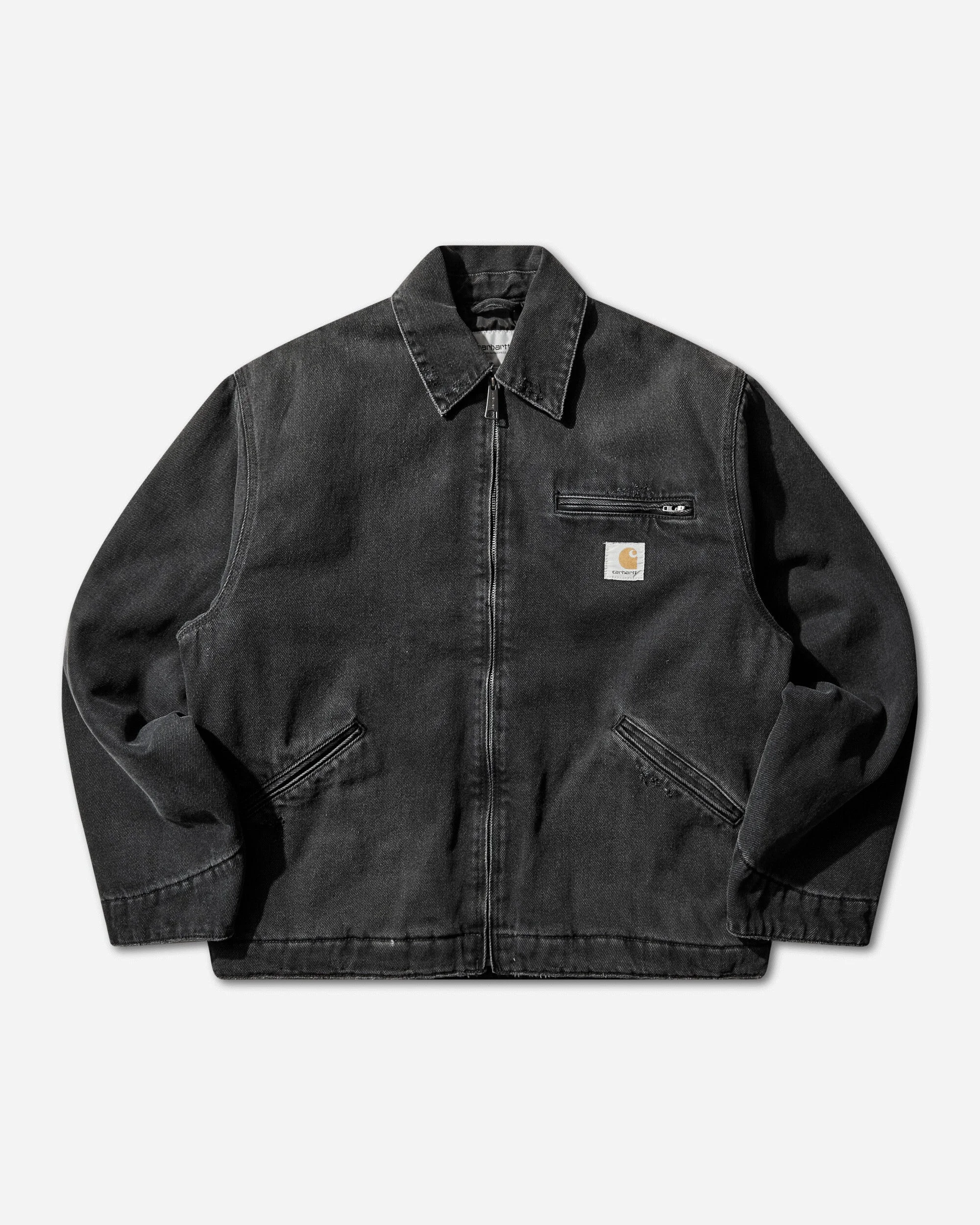 Men's OG Detroit Jacket Black (Grind Washed) - 1