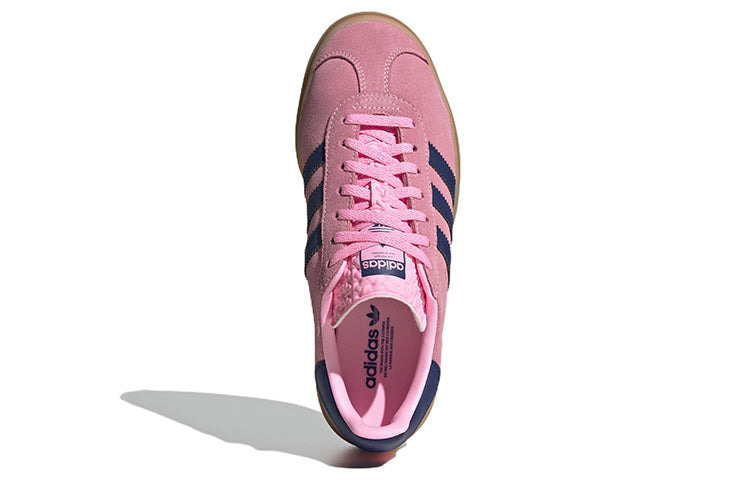 (WMNS) adidas Gazelle Bold 'Pink Glow Gum' H06122 - 5