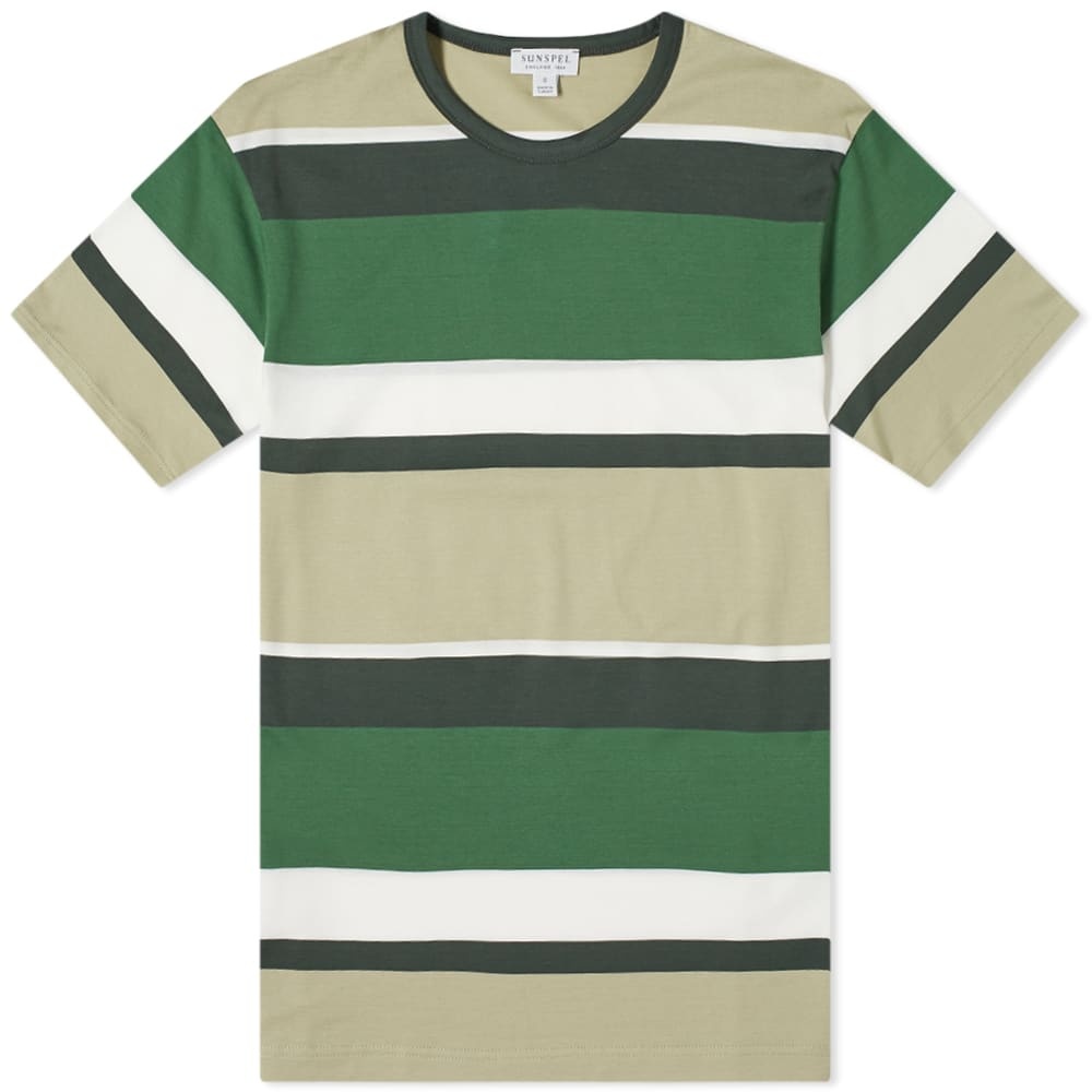 Sunspel Breton Stripe Tee - 1