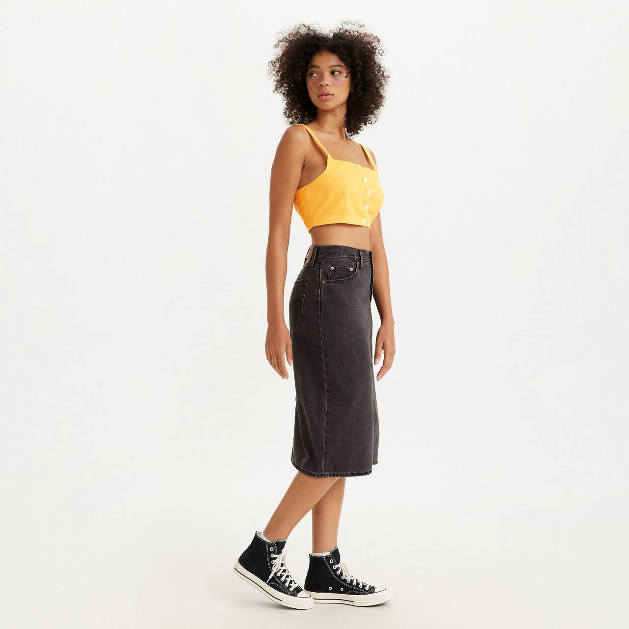 SIDE SLIT SKIRT - 2