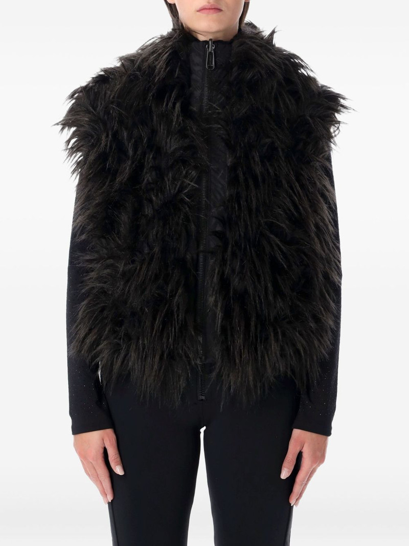 GOLDBERGH faux-fur hooded gilet outlook