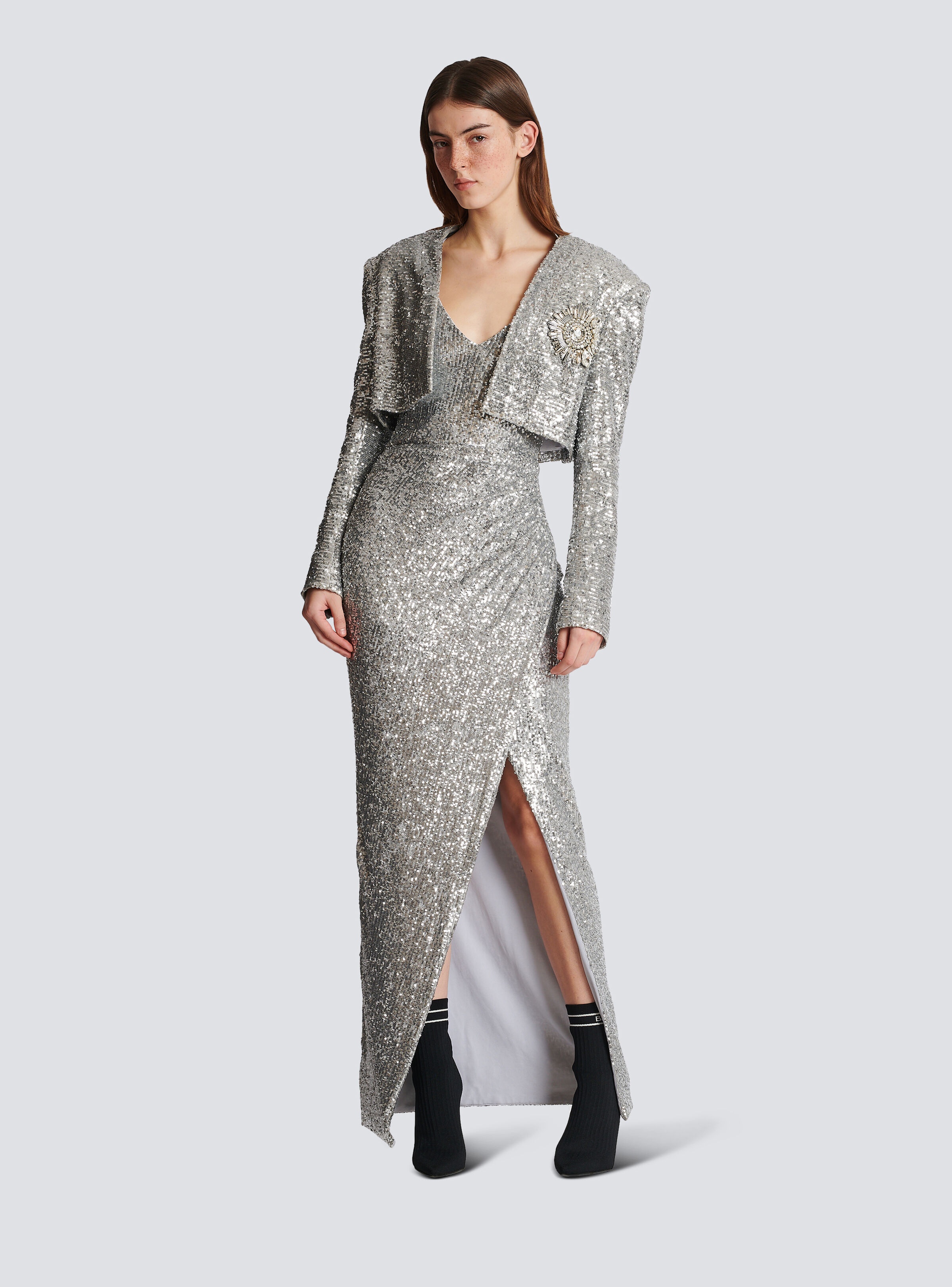 Short sequin jacket - 2