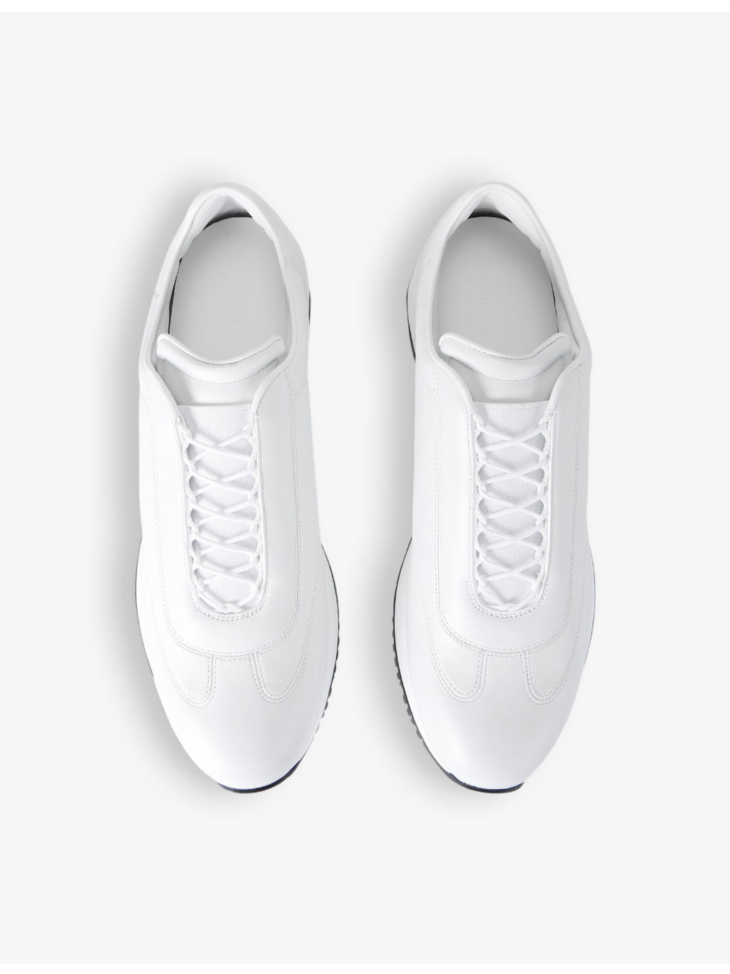Lift lace-up leather low-top trainers - 2