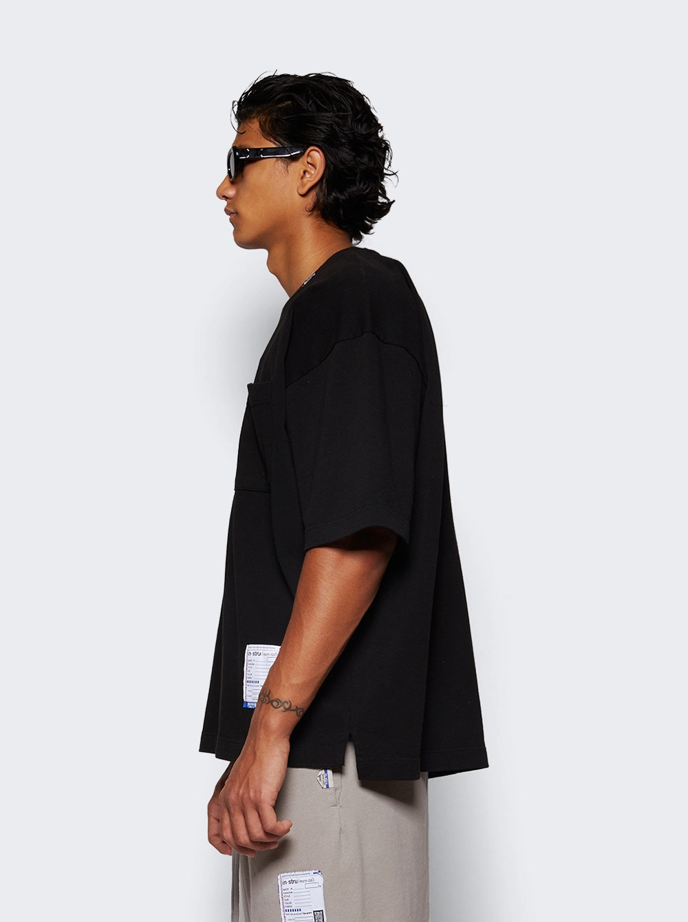 Heavy Weight Tee Black - 4
