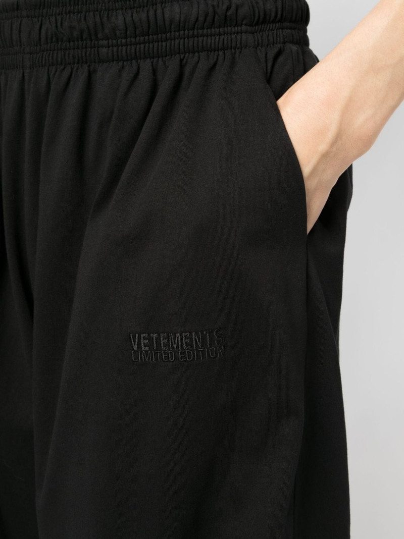 logo-embroidered jersey shorts 5