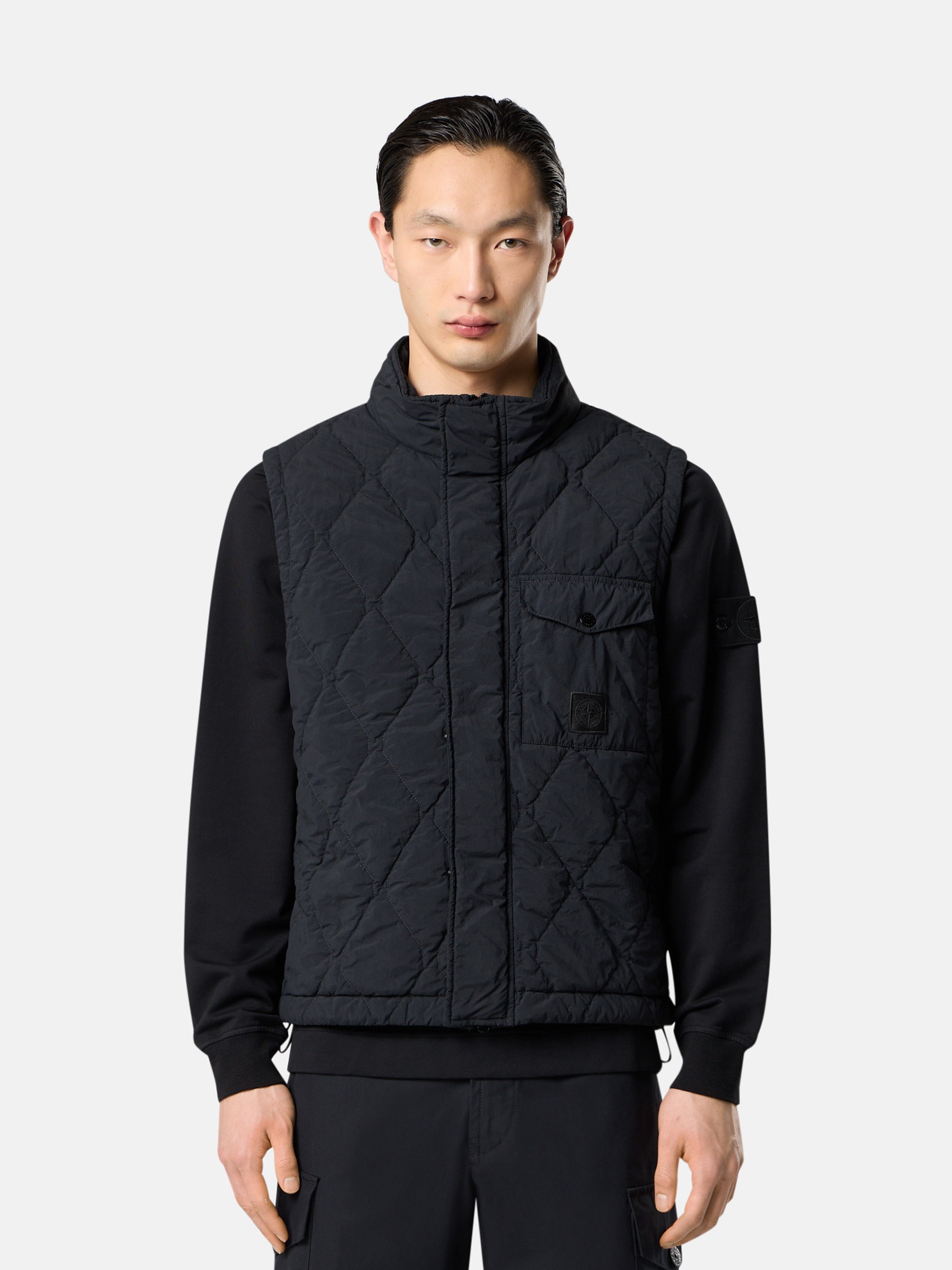 G100011 NYLON SMERIGLIATO WITH PRIMALOFT®-TC_STONE ISLAND GHOST - 2