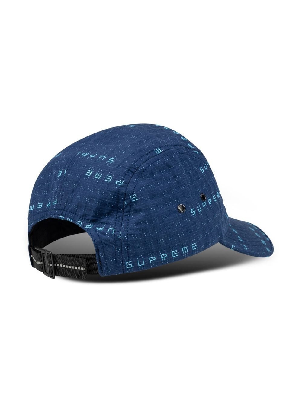 stitch jacquard camp cap - 2