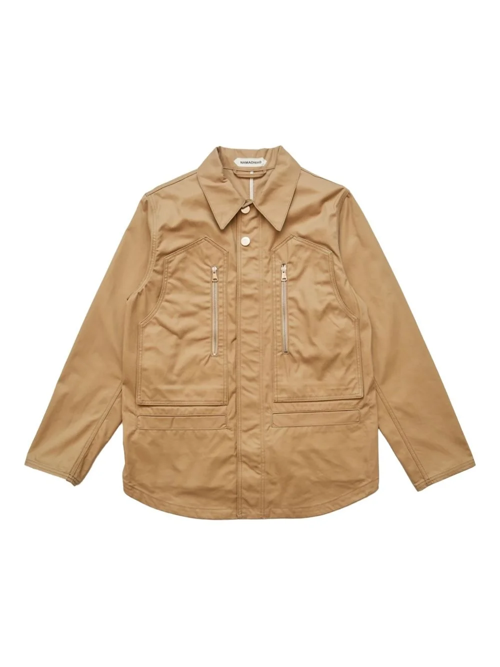 Helios zip-pocket overshirt - 1