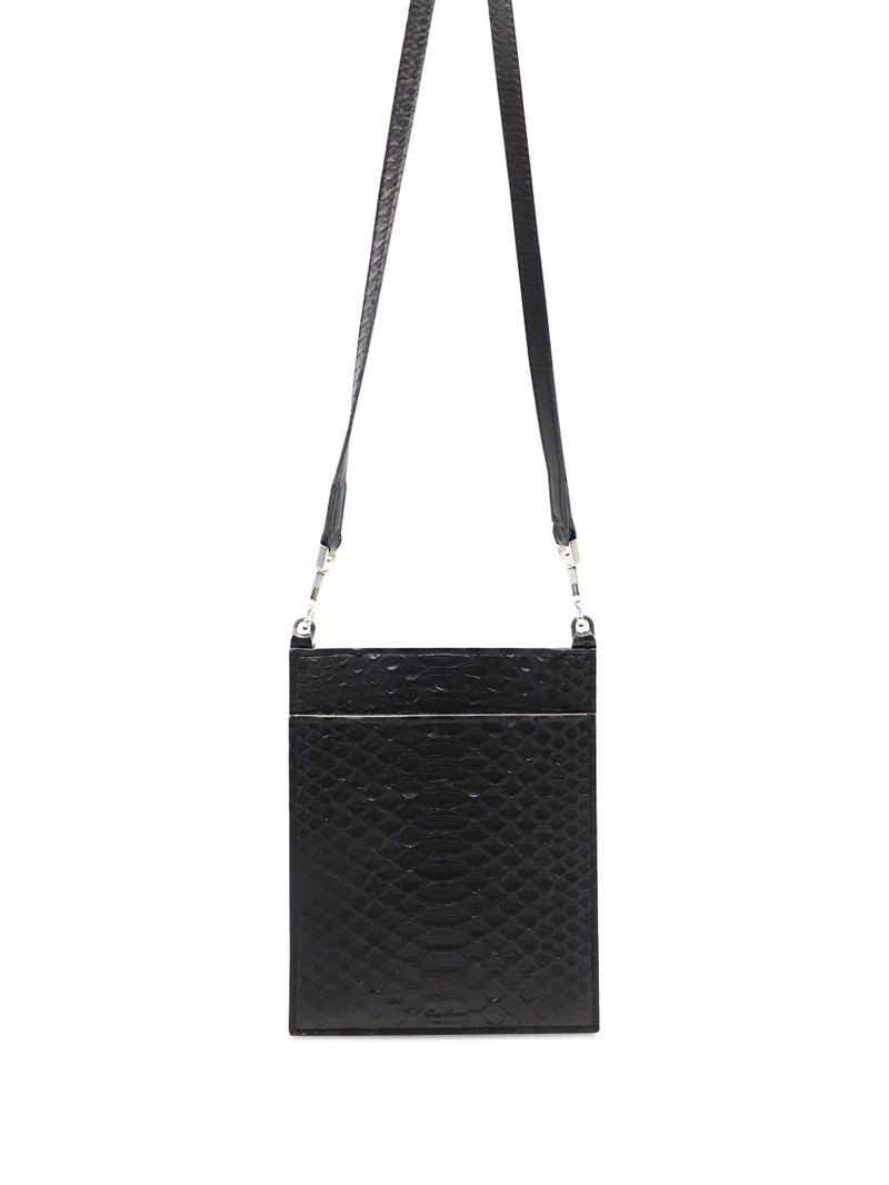 Rick Owens zip shoulder bag outlook