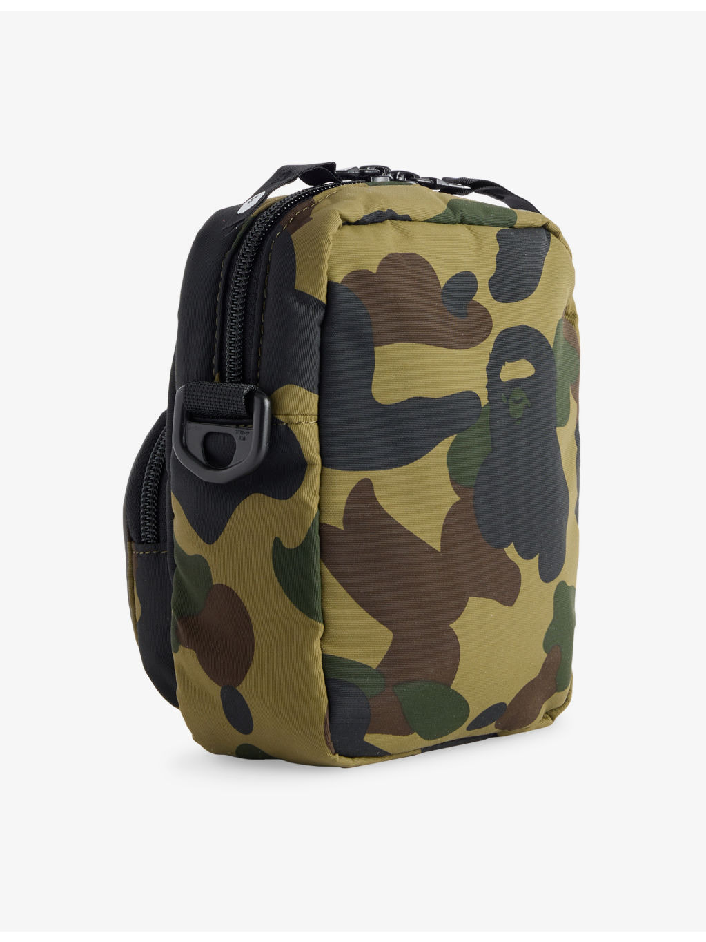 Camo Shark Woven Cross Body Bag - 3