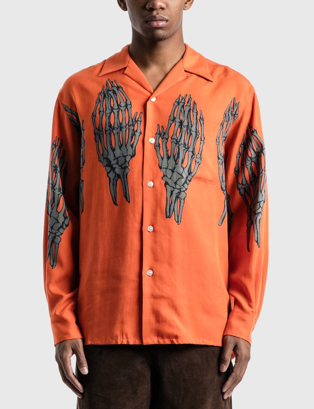 Hawaiian Long Sleeve Shirt (Type-5) - 1