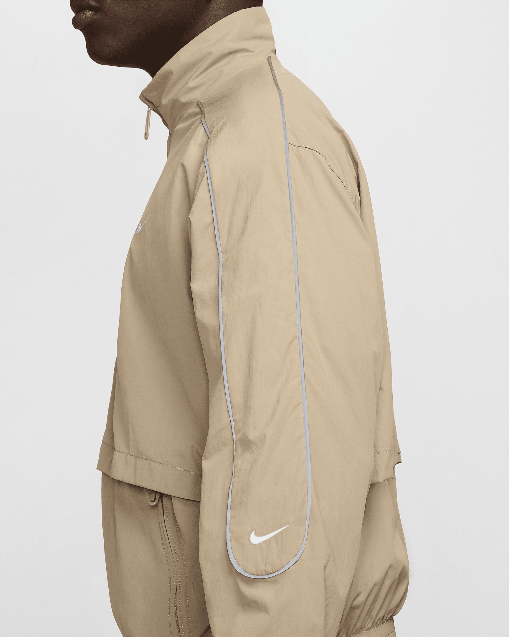 Nike Sportswear Solo Swoosh Men's Woven Track Jacket - 5