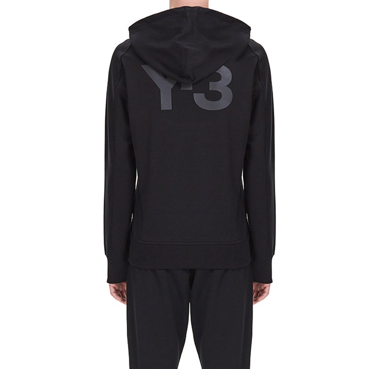 Y-3 Classic Back Large Logo Solid Color Casual Unisex Black FJ0354 - 4