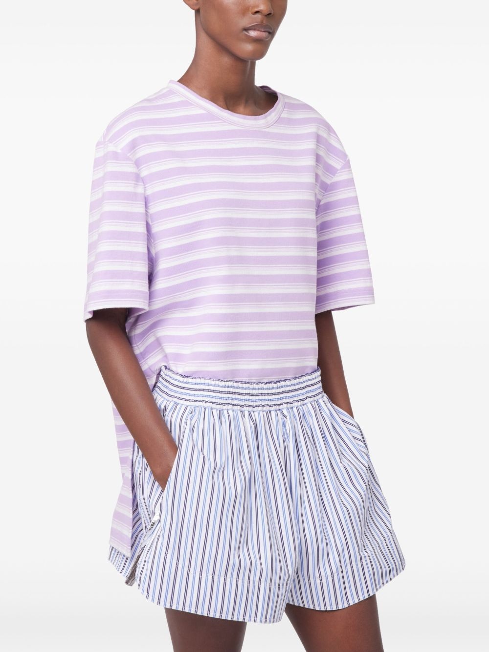 striped T-shirt - 2