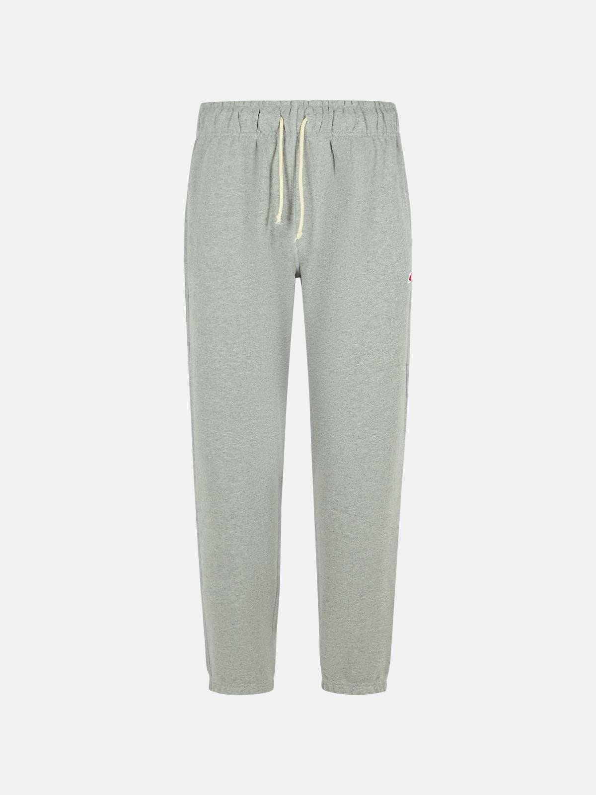 GRAY COTTON PANTS - 1