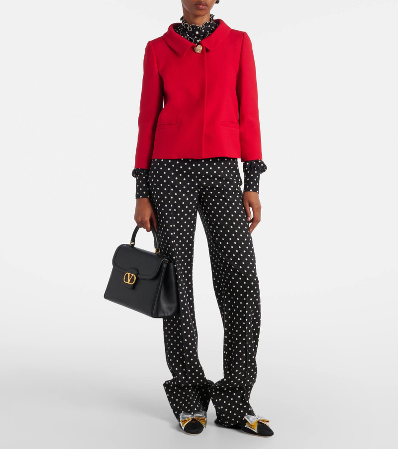Valentino 9TO5 leather shoulder bag outlook