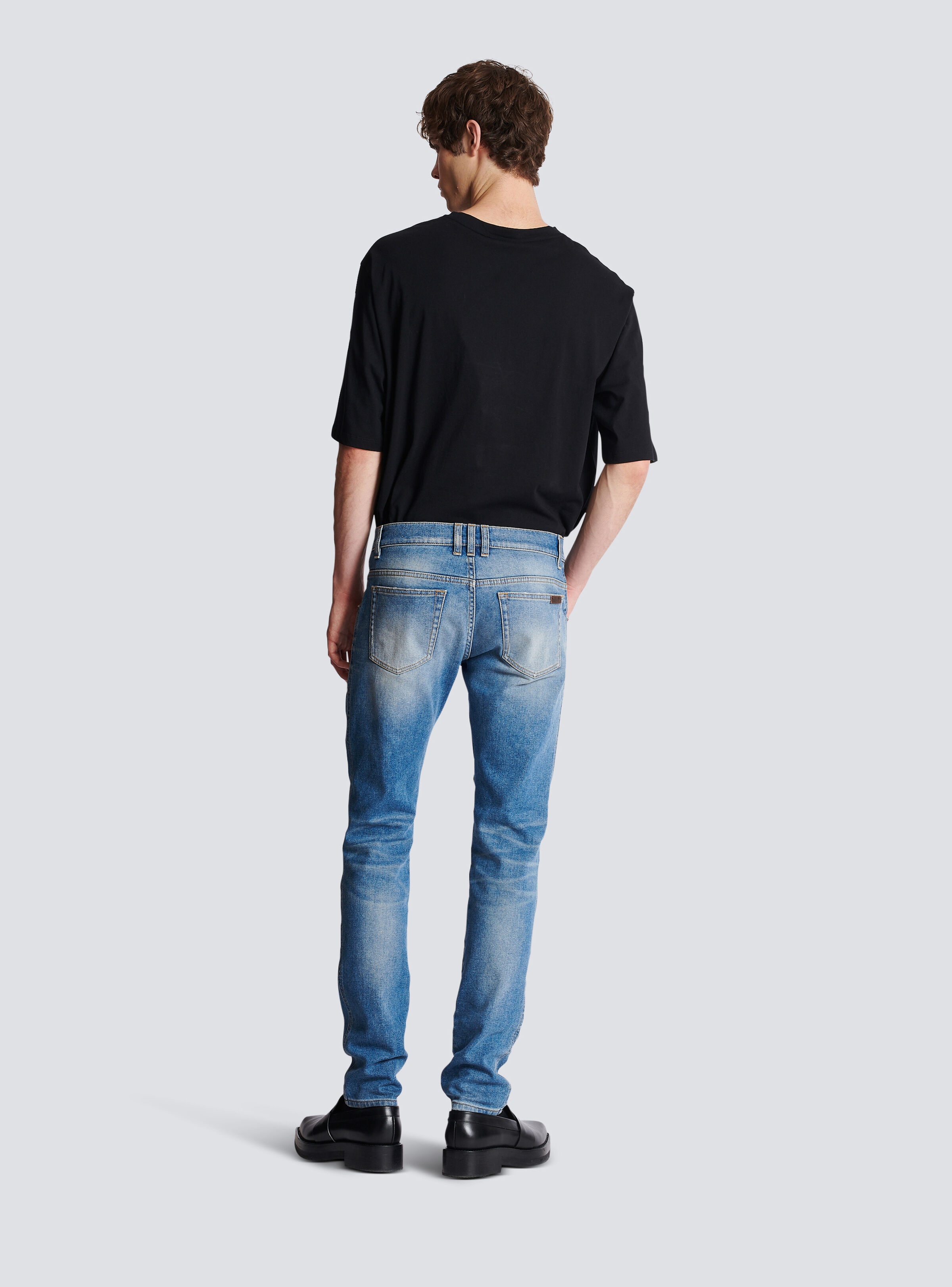 Slim-fit denim jeans - 4