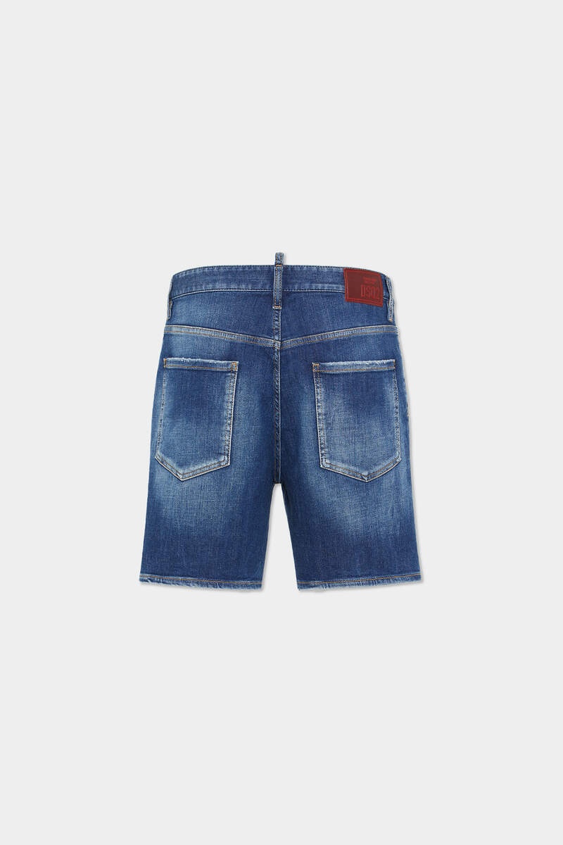 MEDIUM EASY WASH MARINE SHORT JEANS - 2