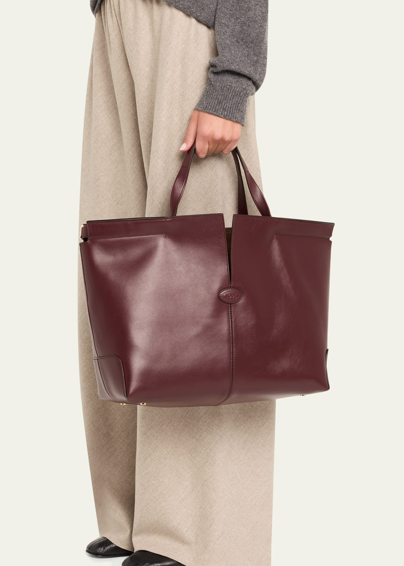 Tod's Di Bag Folia Leather Shopper Tote Bag outlook