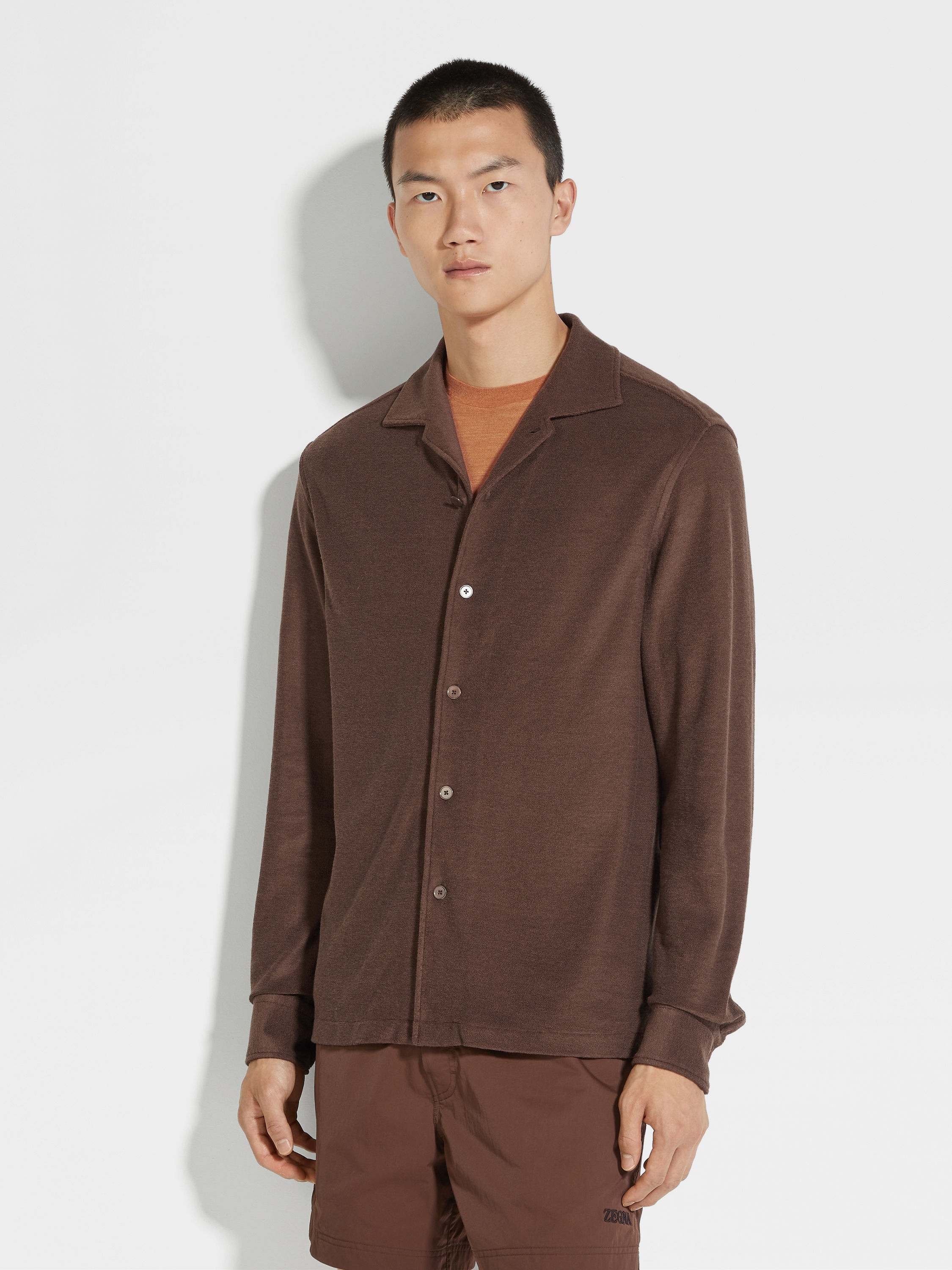 COTTON AND SILK SHIRT - 4