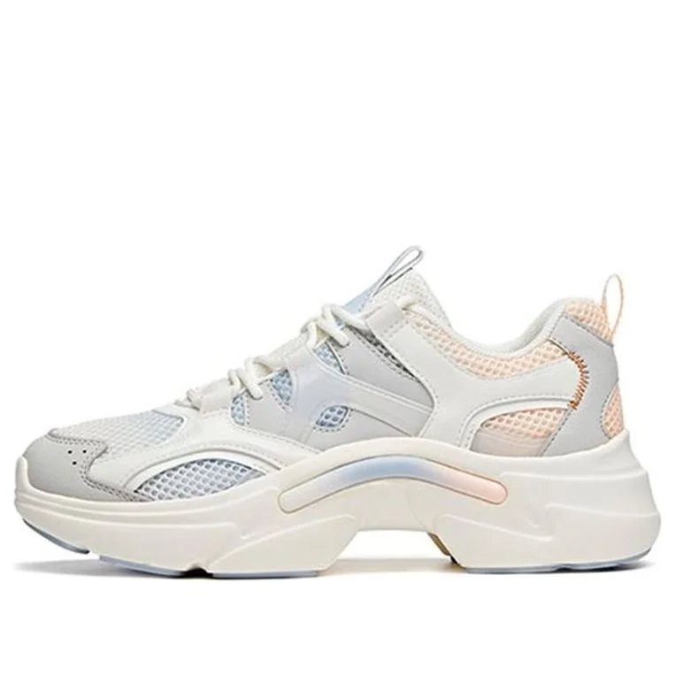 (WMNS) ANTA Running Series Sneakers 'White Blue Pink' 122028882-2 - 1