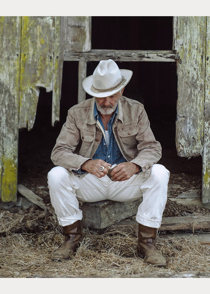 Distressed Canvas Trucker Jacket 7