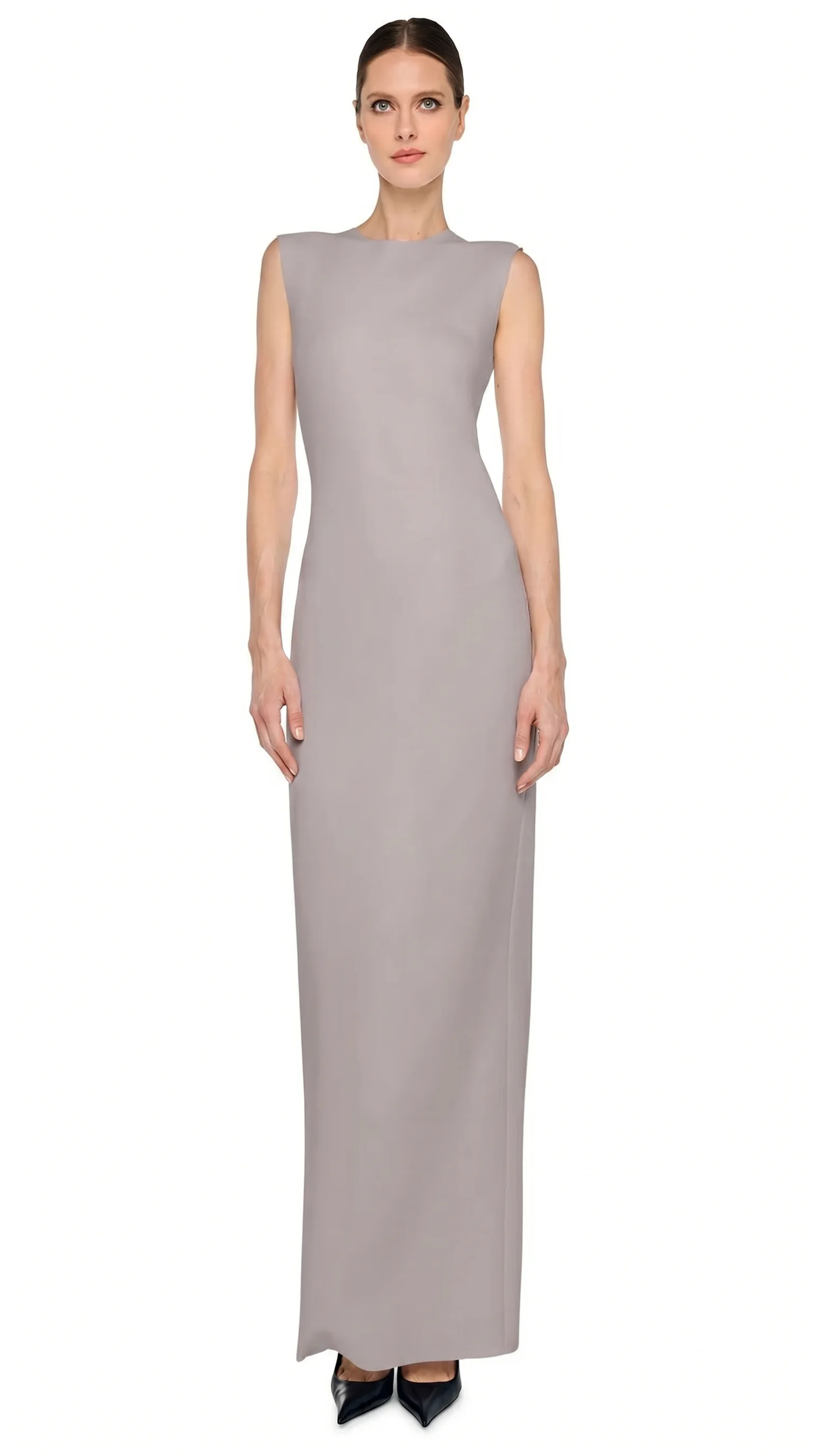 SLEEVELESS LONG DRESS - 1