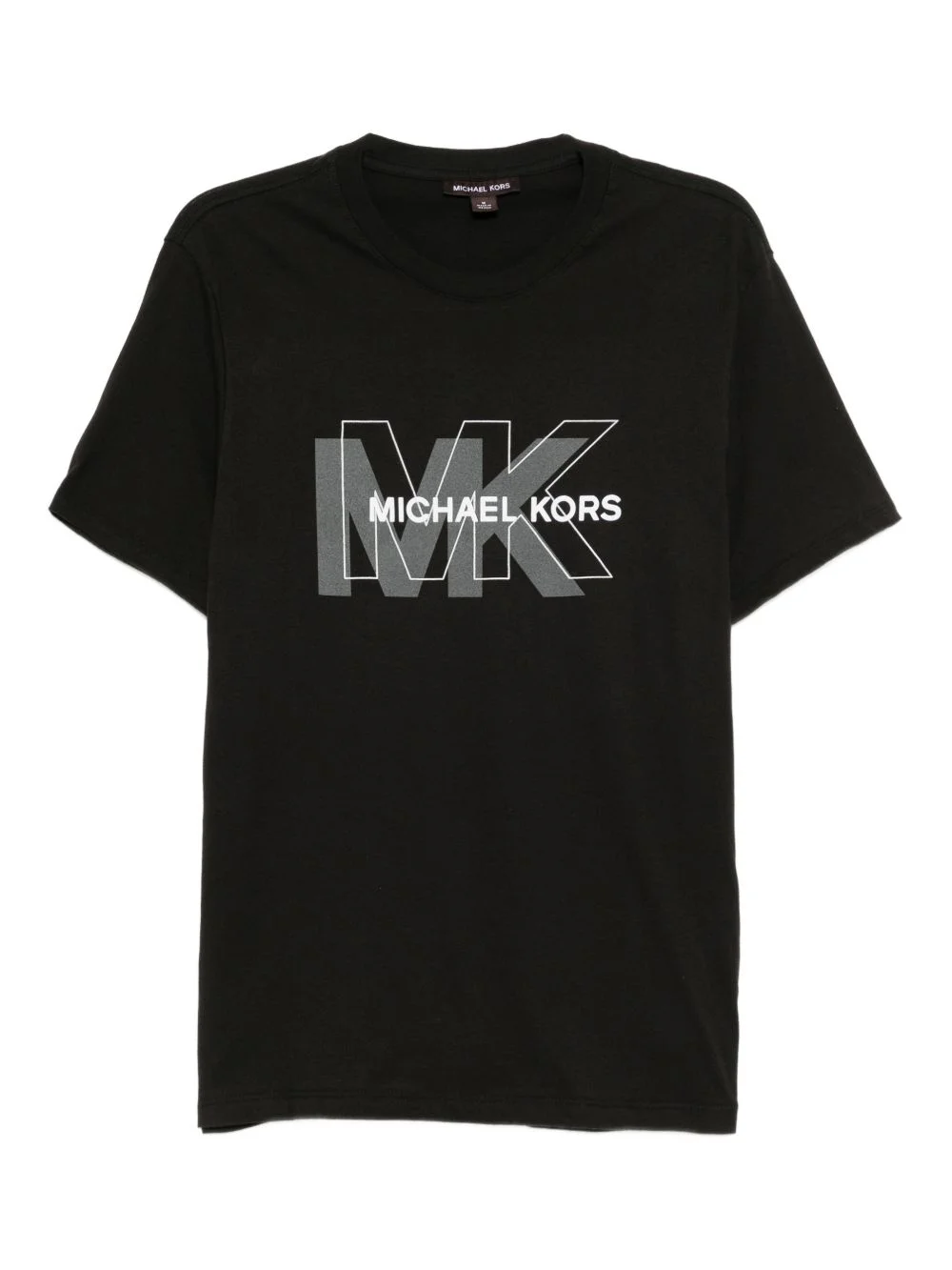 logo-embossed T-shirt - 1