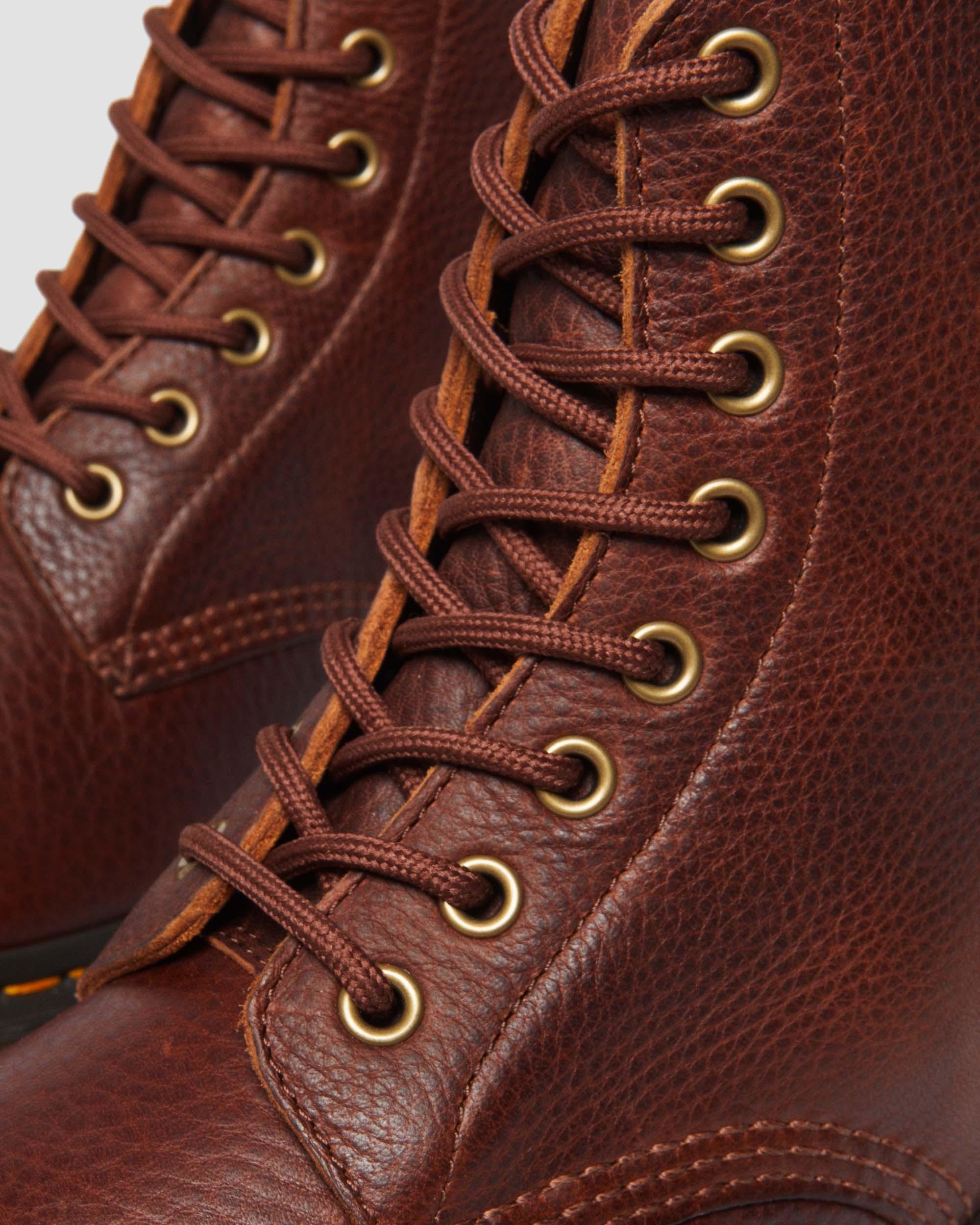1460  Ambassador Leather Lace Up Boots - 4