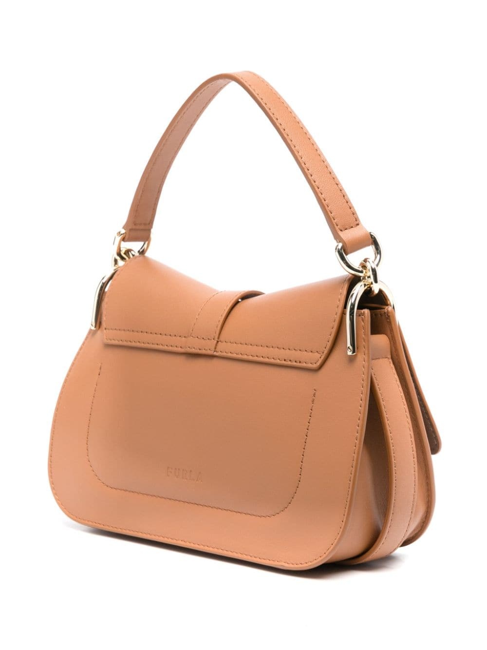 mini Flow leather tote bag - 3