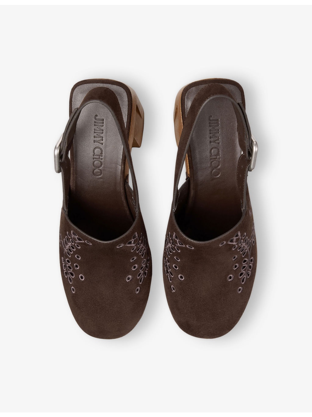 Alida Suede Platform Clogs - 2
