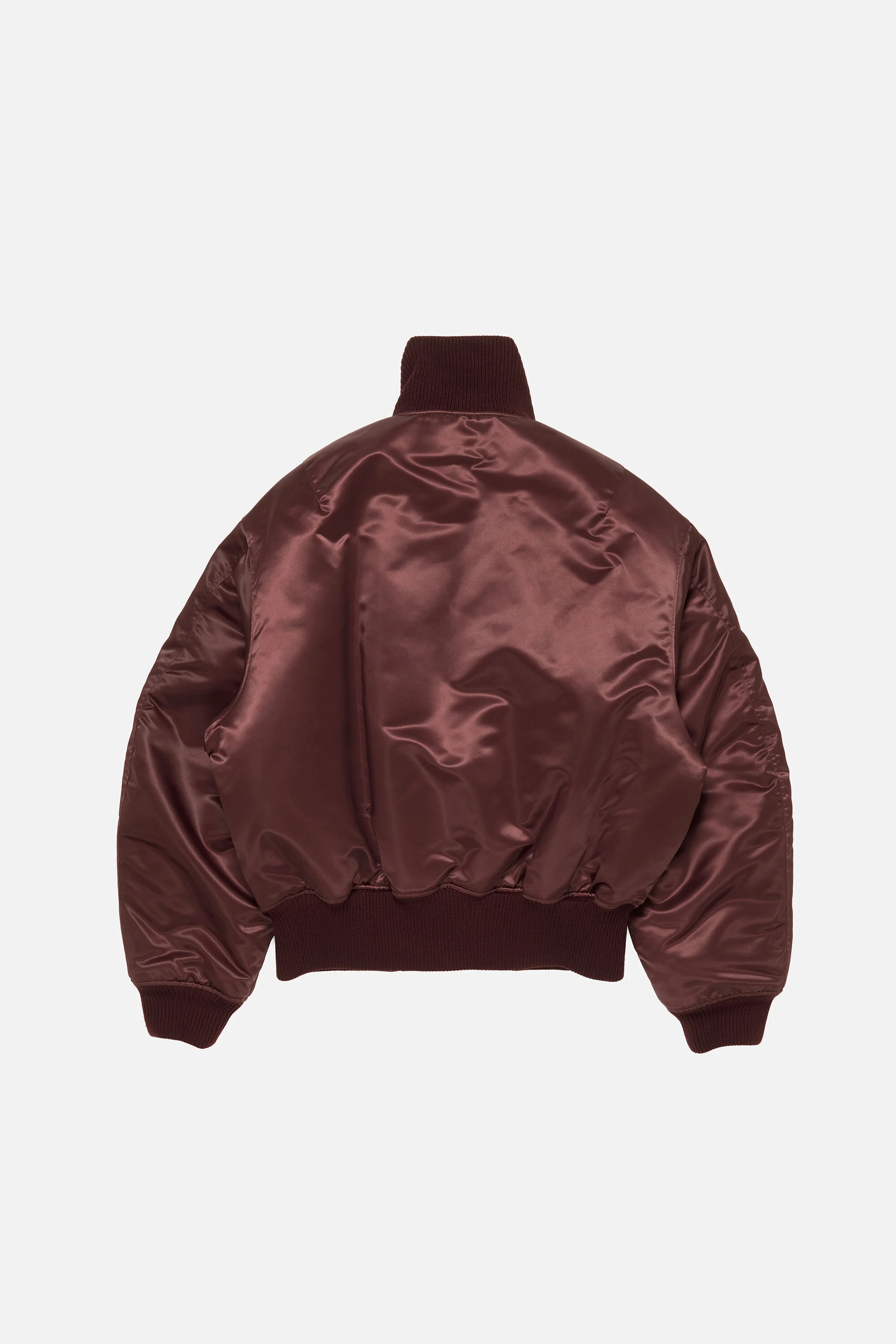 Technical bomber jacket - Burgundy - 7