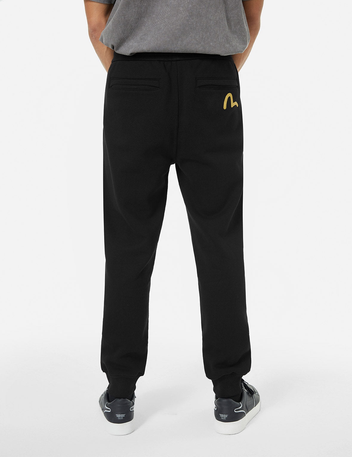 Kamon and Evisu Foil Print Straight Fit Sweatpants - 6