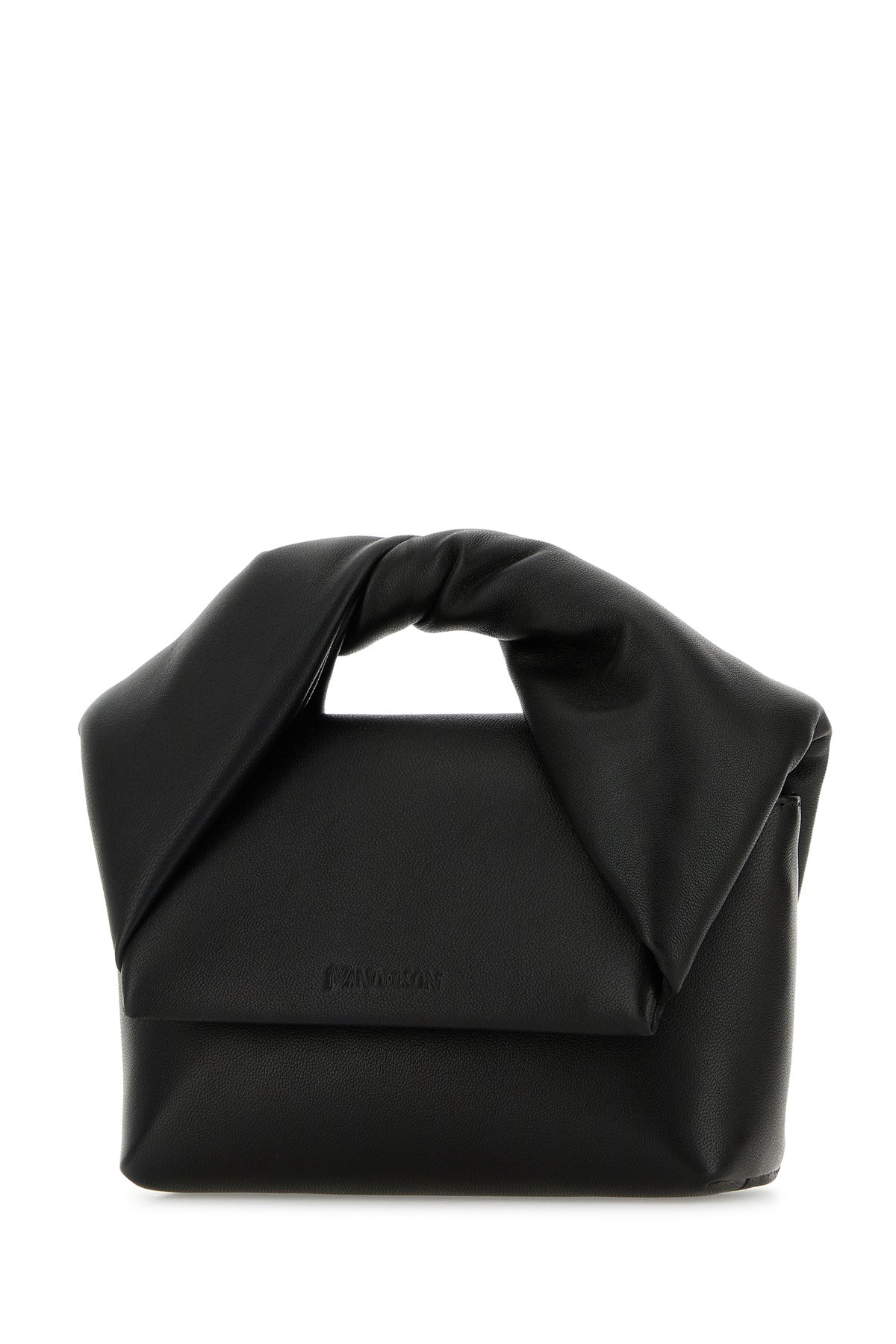Black leather small Twister handbag - 2
