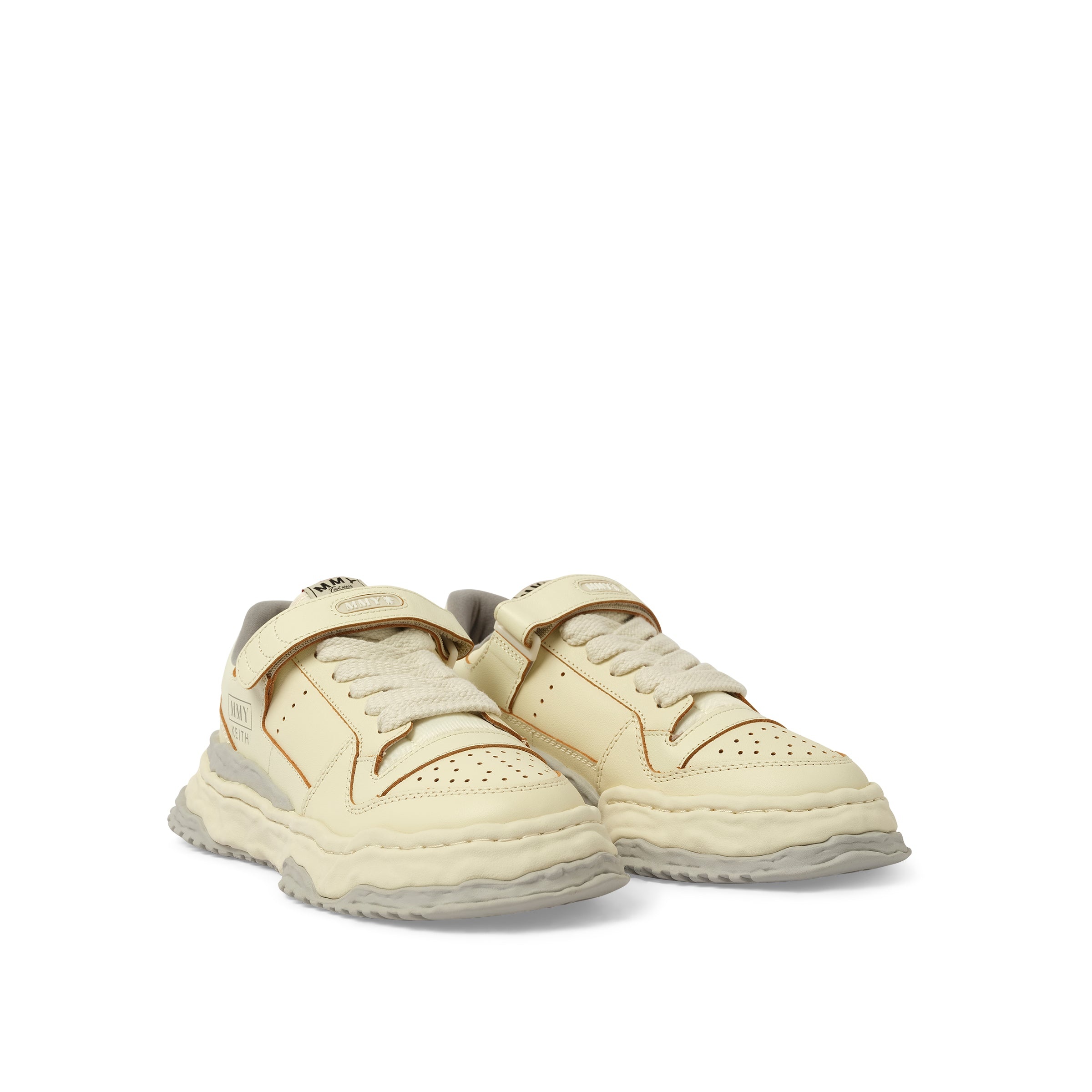 KEITH OG Leather Low Top Sneaker in White - 2