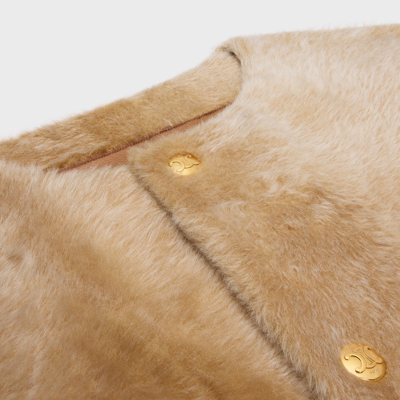 cardigan jacket IN lamb shearling 3