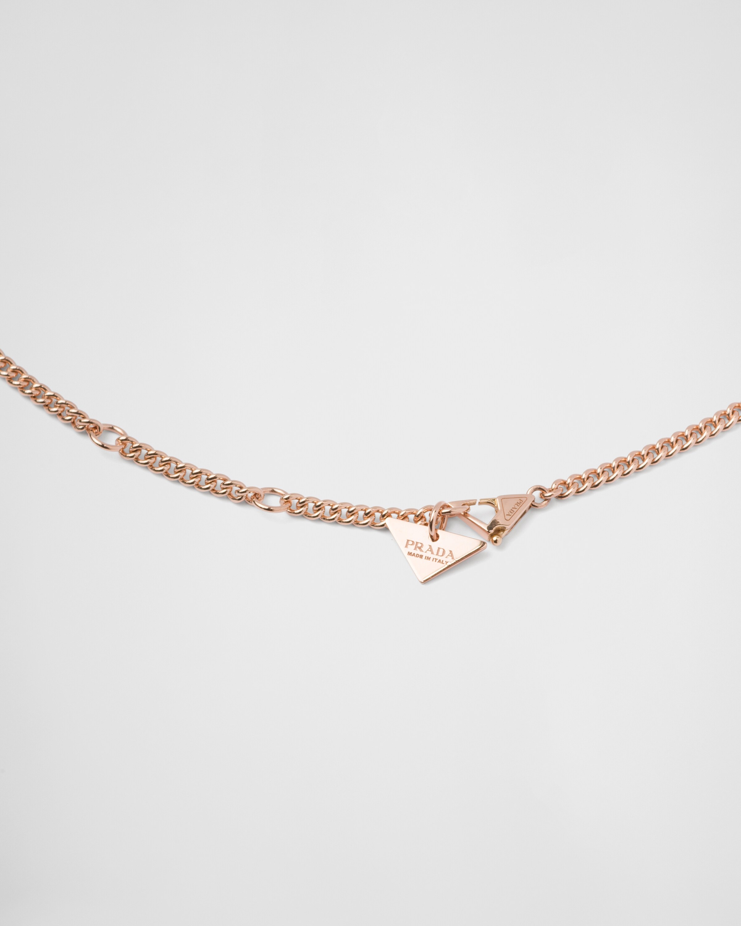 Eternal Gold pendant necklace in pink gold - 4