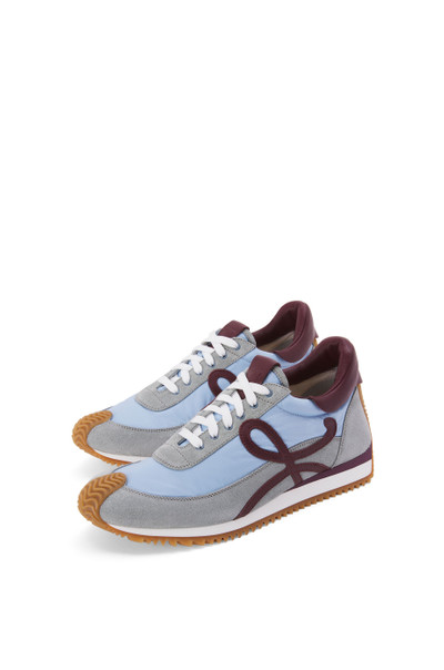 Loewe Flow runner in nylon and suede outlook