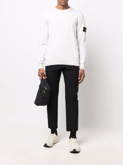 Stone Island Compass badge crew-neck jumper outlook