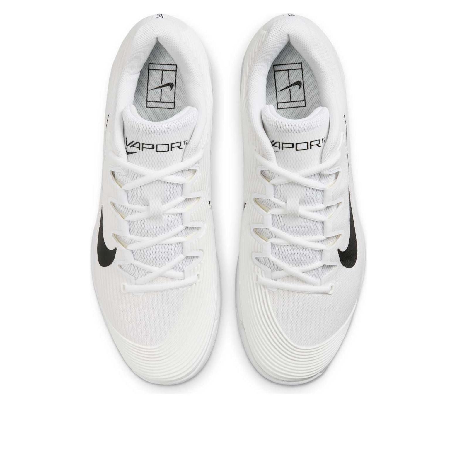 Nike Court Air Zoom Vapor 12 HC 'White Summit White Black' FV5552-101 - 4