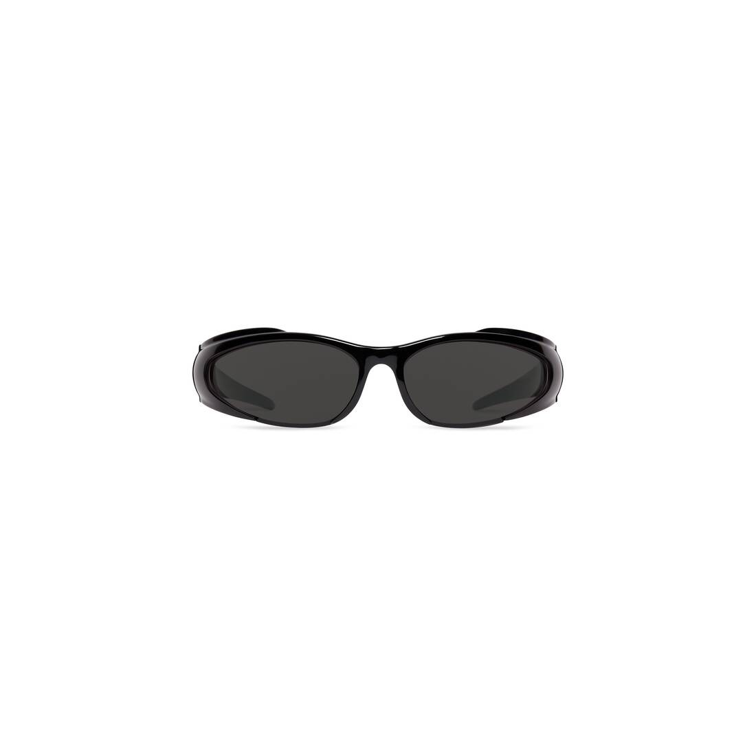 Reverse Xpander Rectangle Sunglasses  in Black - 1