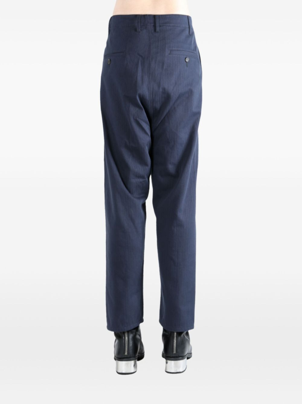 drawstring pocket trousers - 4