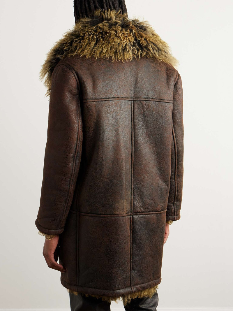 Sheraling-Lined Crackled-Leather Jacket 3