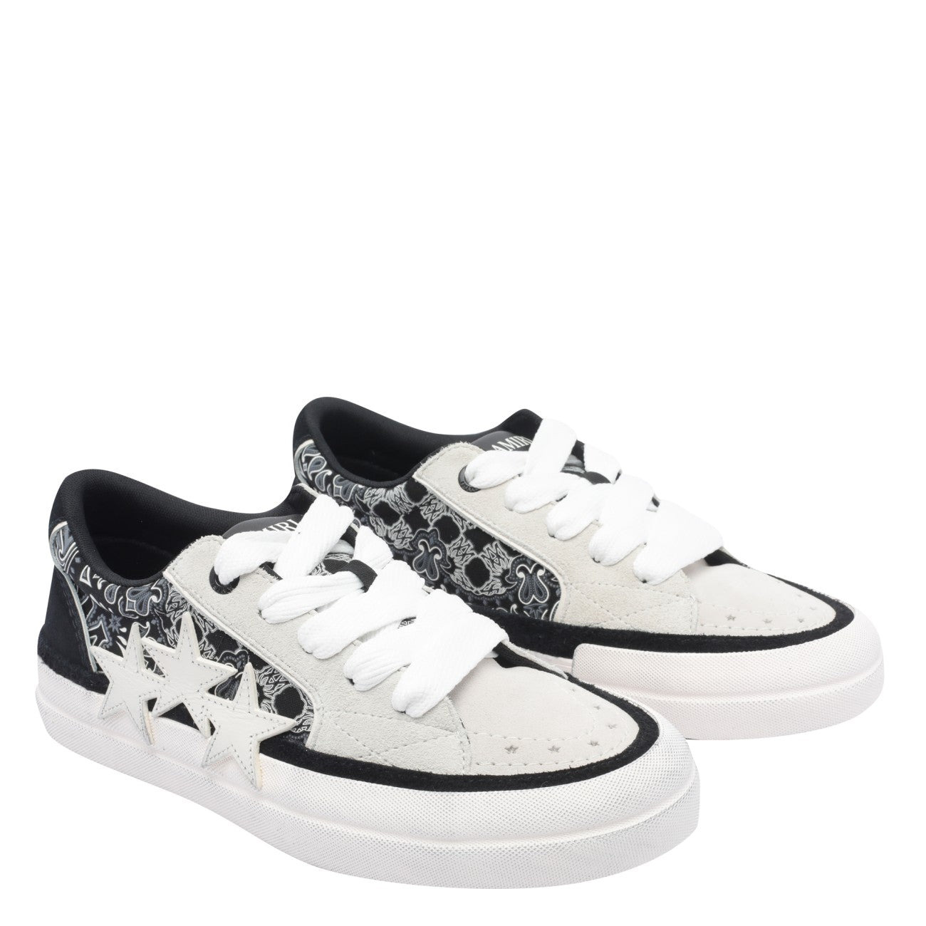 Amiri Men Bandana Sunset Skate Sneakers - 2